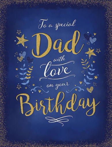 Picture of DAD WITH LOVE BIRTHDAY CARD